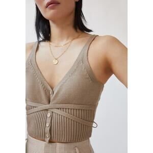 NWT Anthropologie Pilcro Sweetheart Sweater Tank - Medium